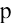 p